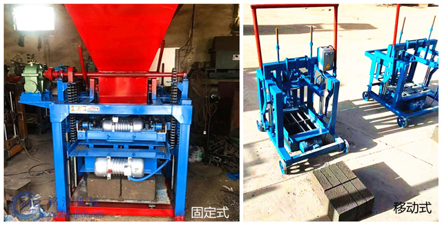 小型空心磚機(jī)類型