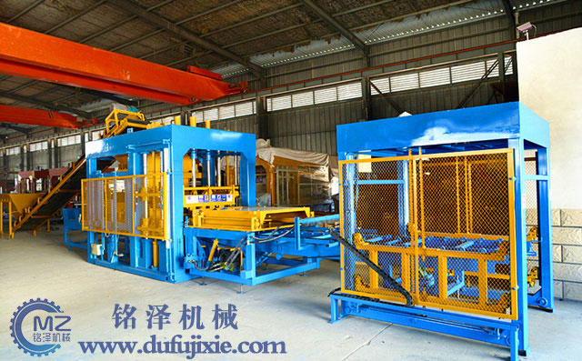 壓空心磚的機器